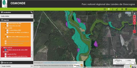 Osmonde cartographie milieux naturels